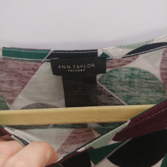 Ann Taylor Factory printed shirt - Picture 3 of 3